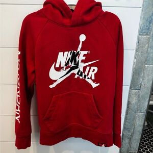 Jordan Black & Red Jumpman Hooded Pullover